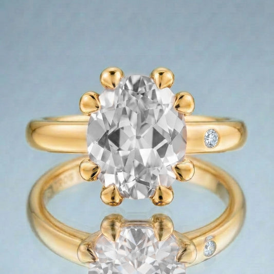 WHITE TOPAZ RING