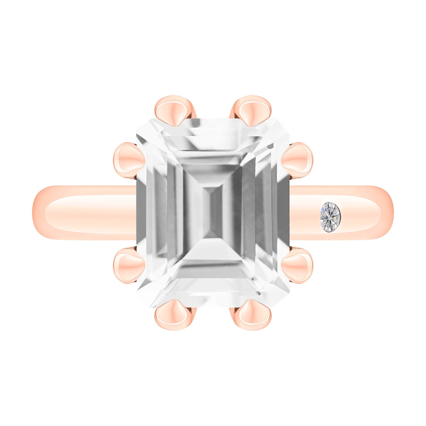WHITE TOPAZ 5CT