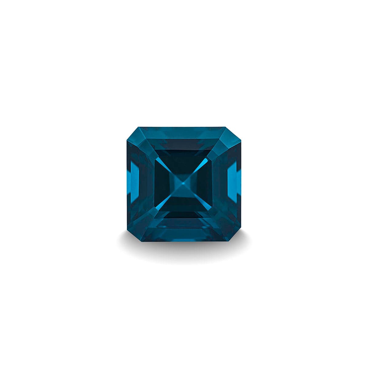 BLUE LONDON TOPAZ 1CT ASSCHER CUT