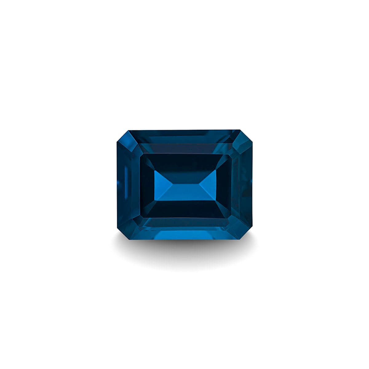 BLUE LONDON TOPAZ 1CT EMERALD CUT