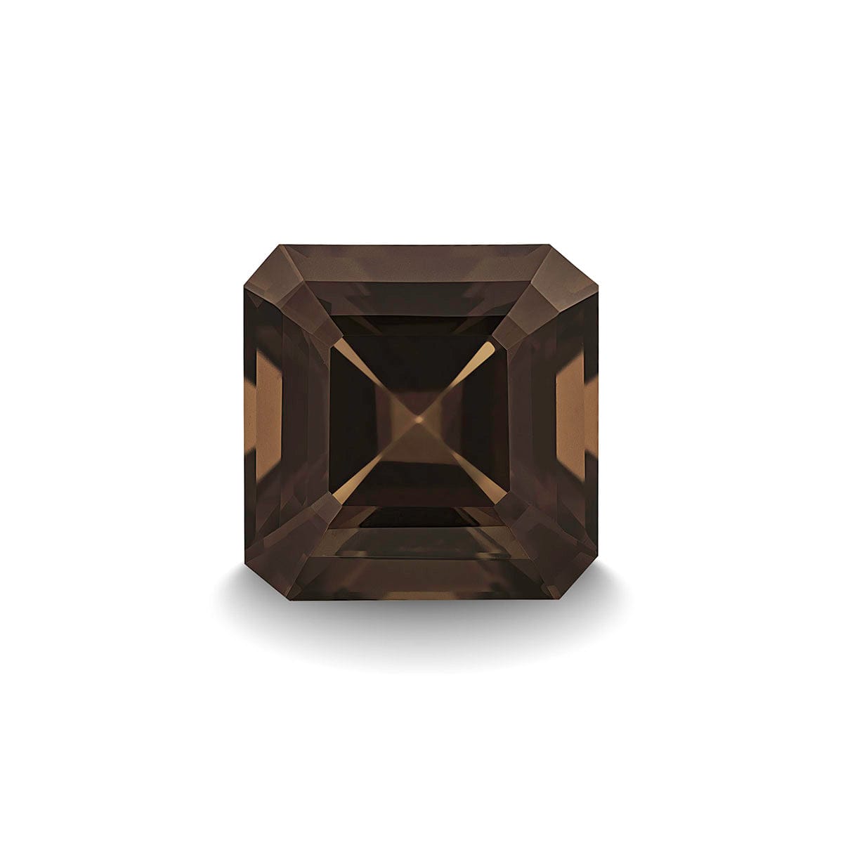 FUMÉ QUARTZ 3CT ASSCHER CUT