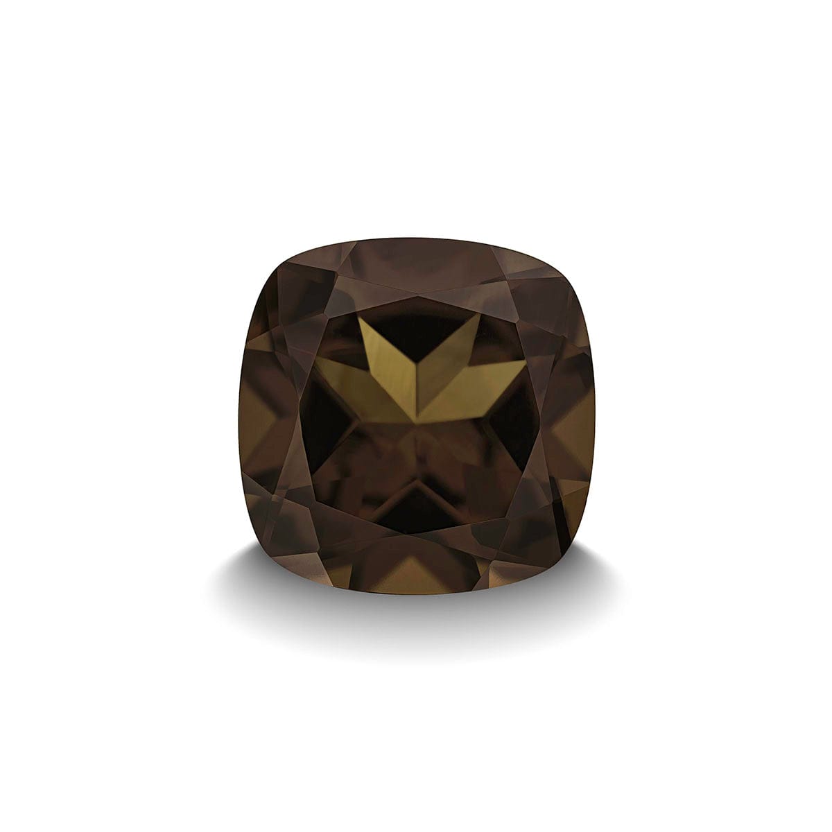 FUMÉ QUARTZ 3CT CUSHION CUT