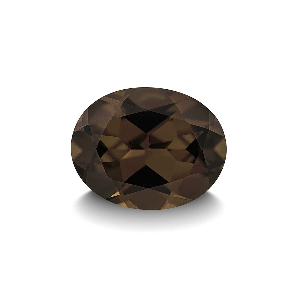 FUMÉ QUARTZ 3CT OVAL CUT
