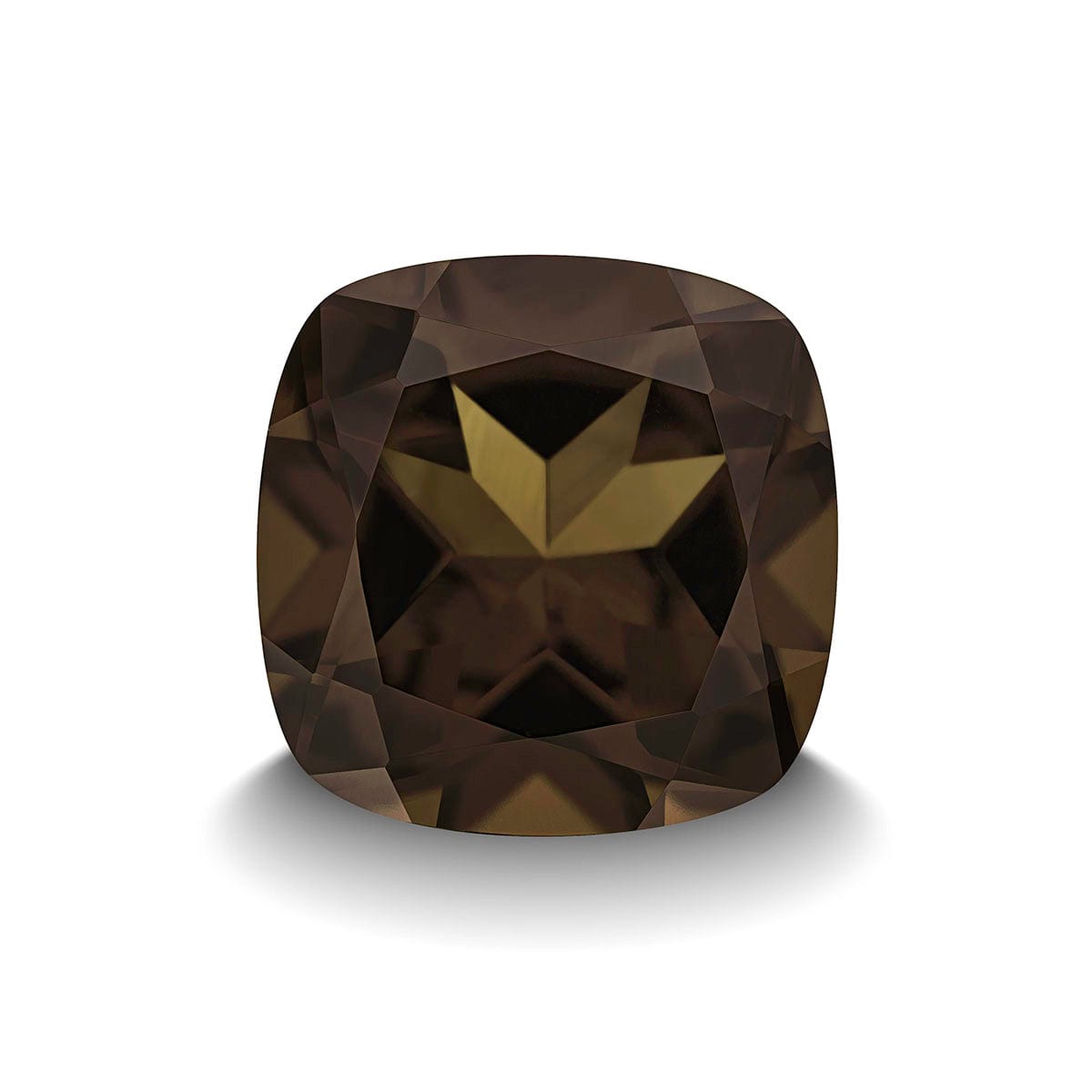 FUMÉ QUARTZ 5CT CUSHION CUT