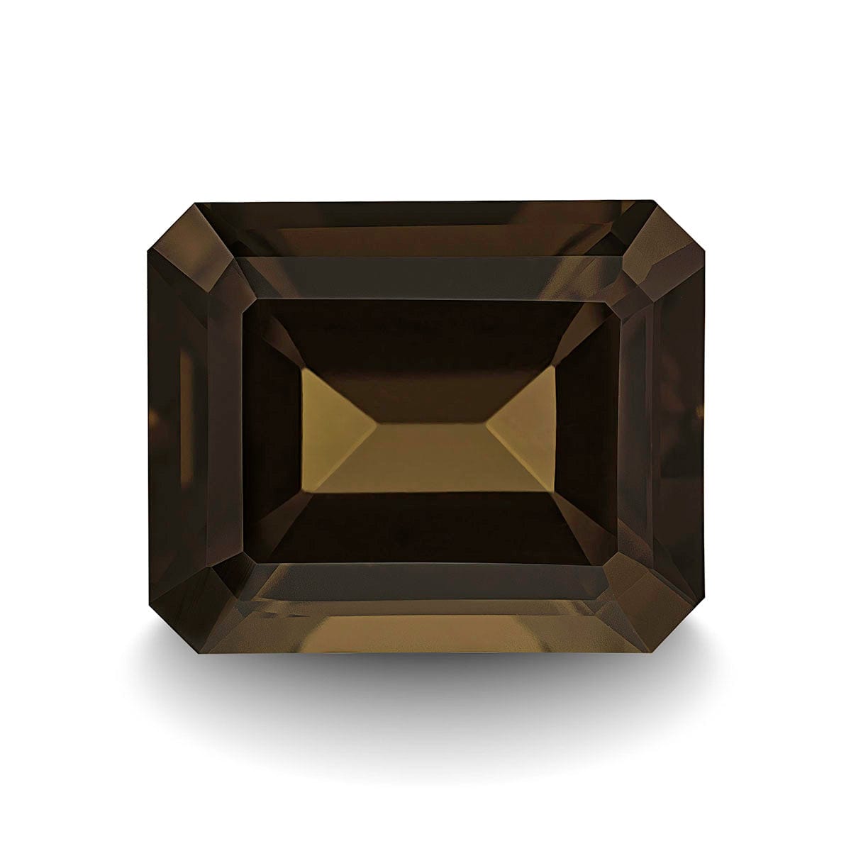 FUMÉ QUARTZ 5CT EMERALD CUT