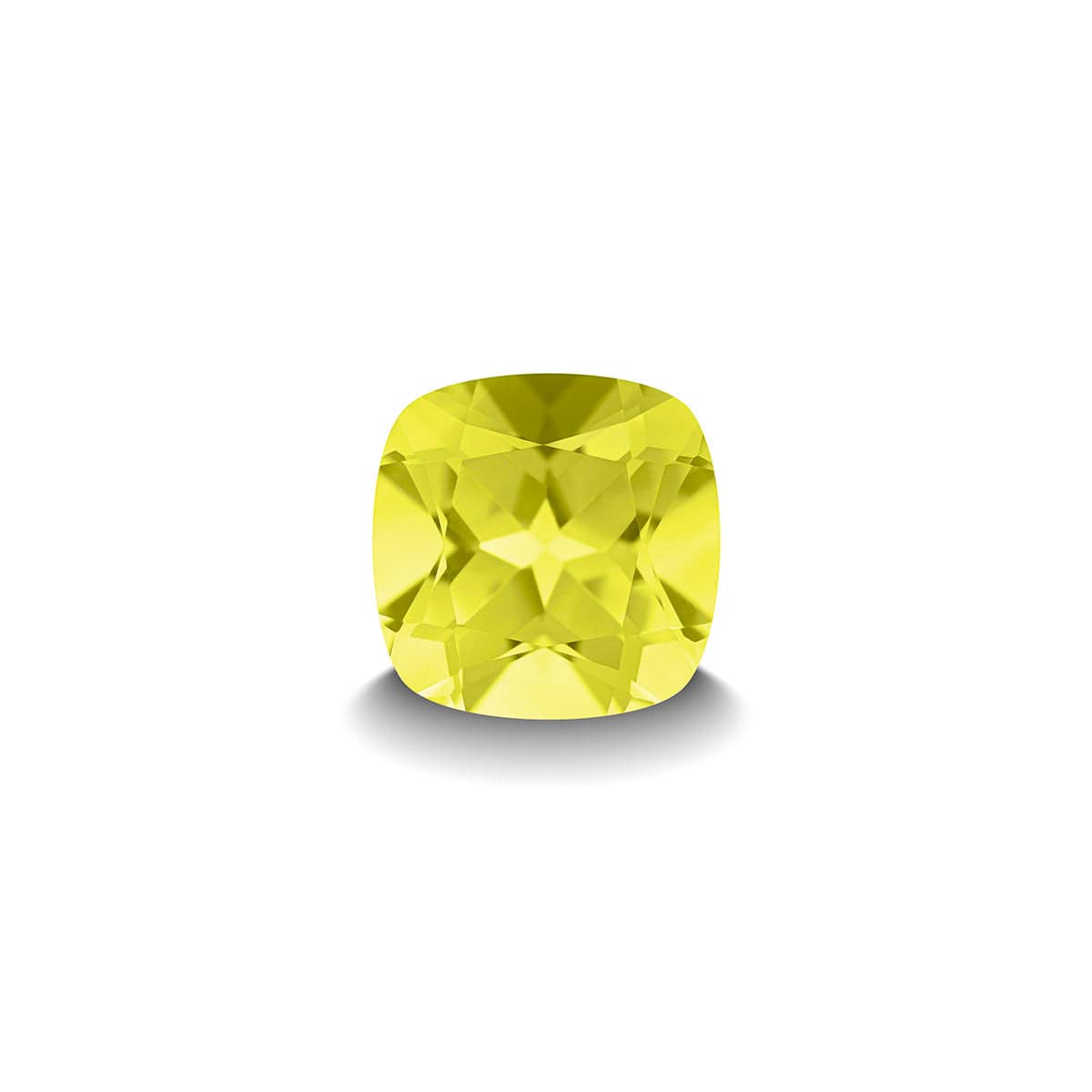 LEMON QUARTZ 1CT CUSHION CUT