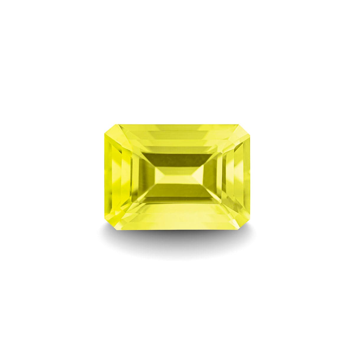 LEMON QUARTZ 1CT EMERALD CUT