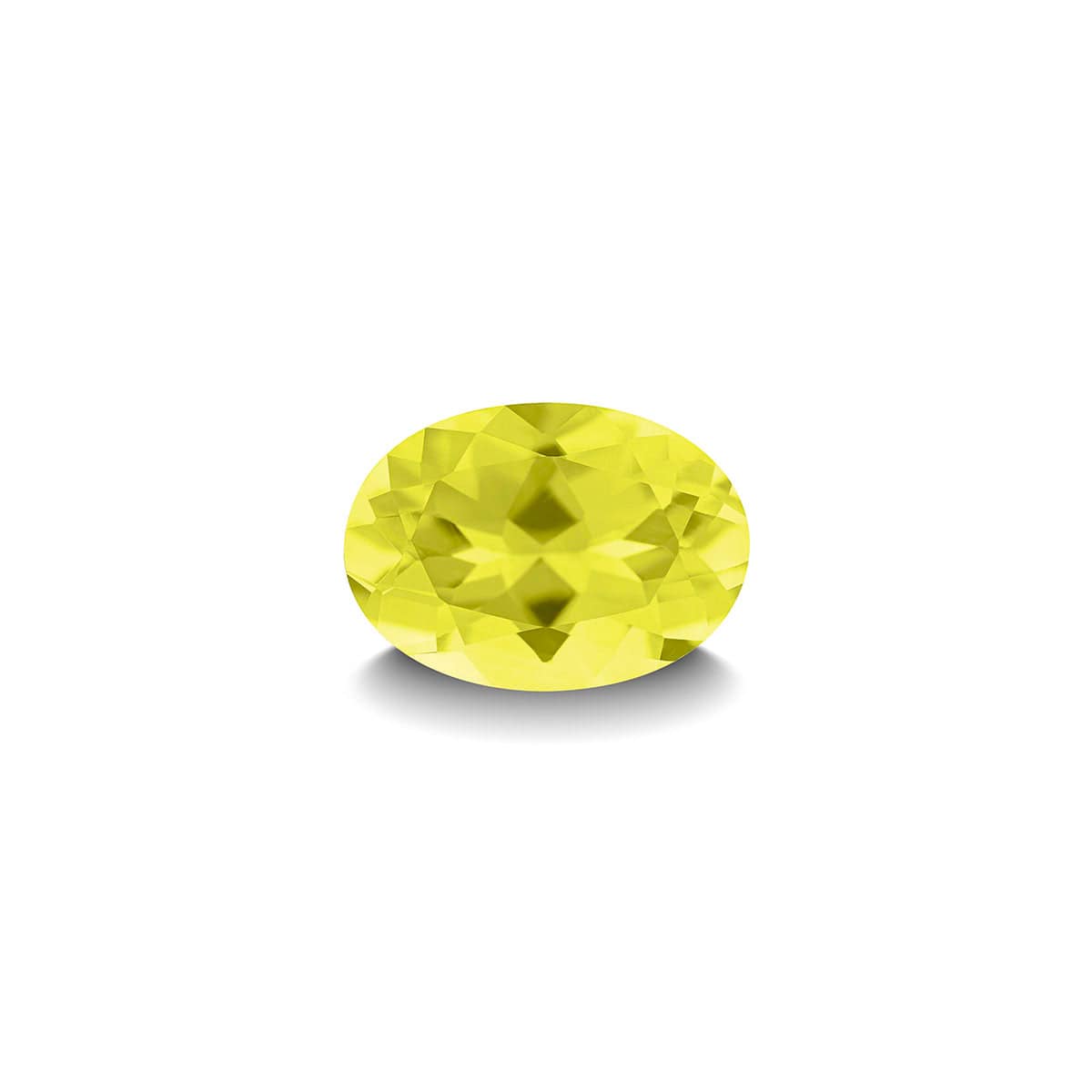 LEMON QUARTZ 1CT OVAL CUT