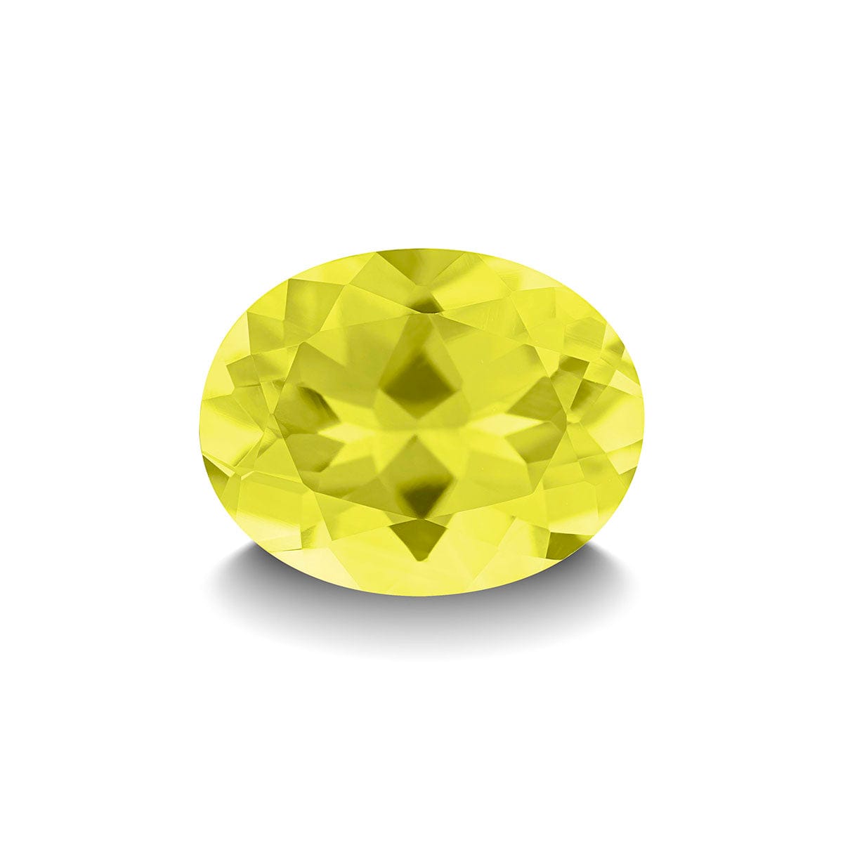 LEMON QUARTZ 3CT OVAL CUT