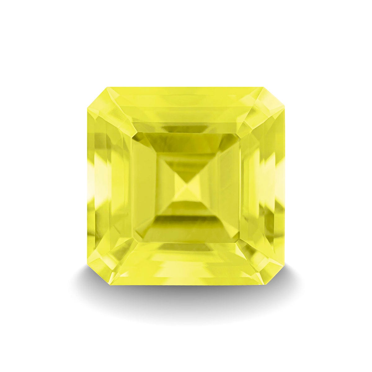 LEMON QUARTZ 5CT ASSCHER CUT