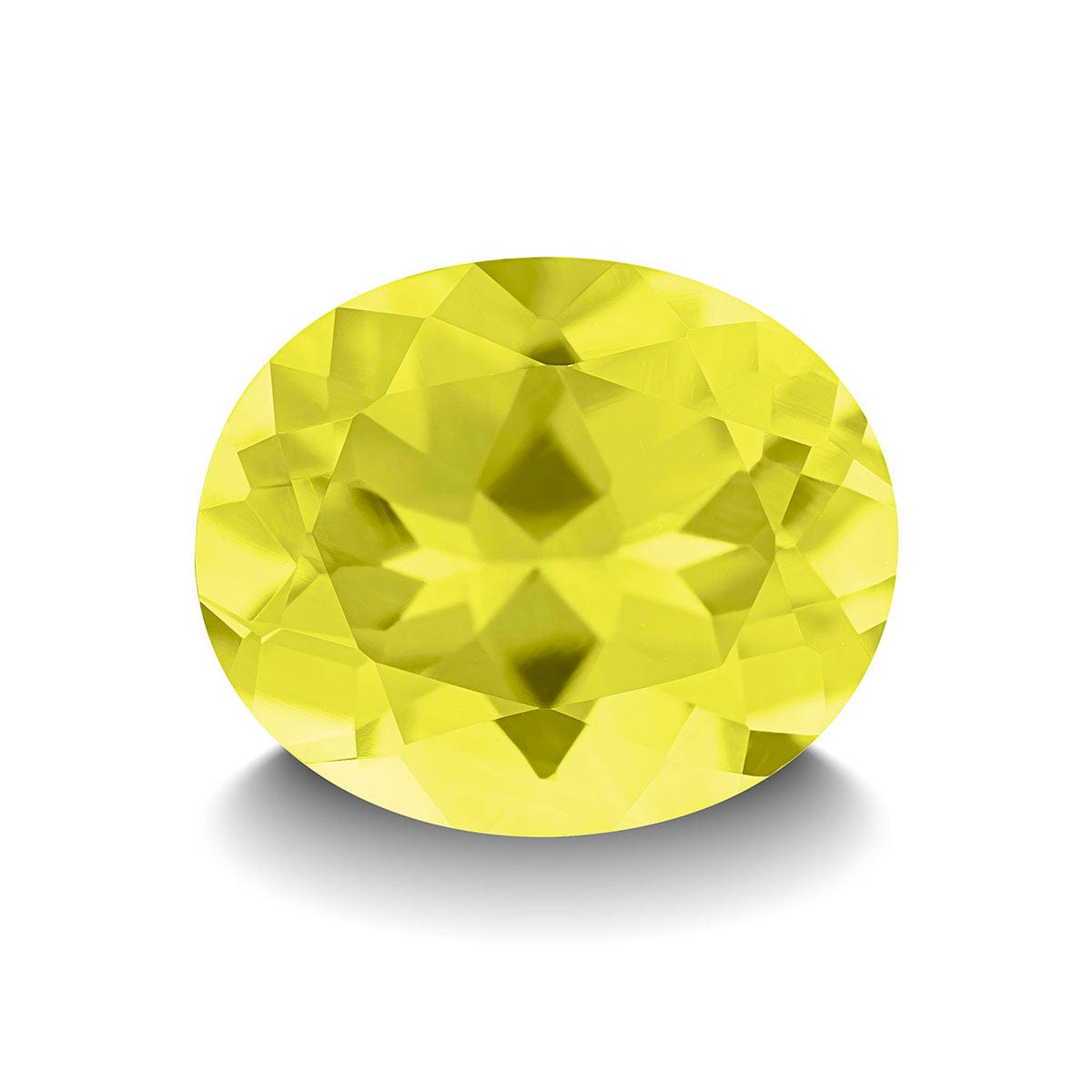 LEMON QUARTZ 5CT OVAL CUT