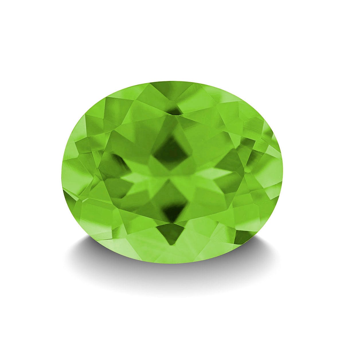 PERIDOT 5CT OVAL CUT