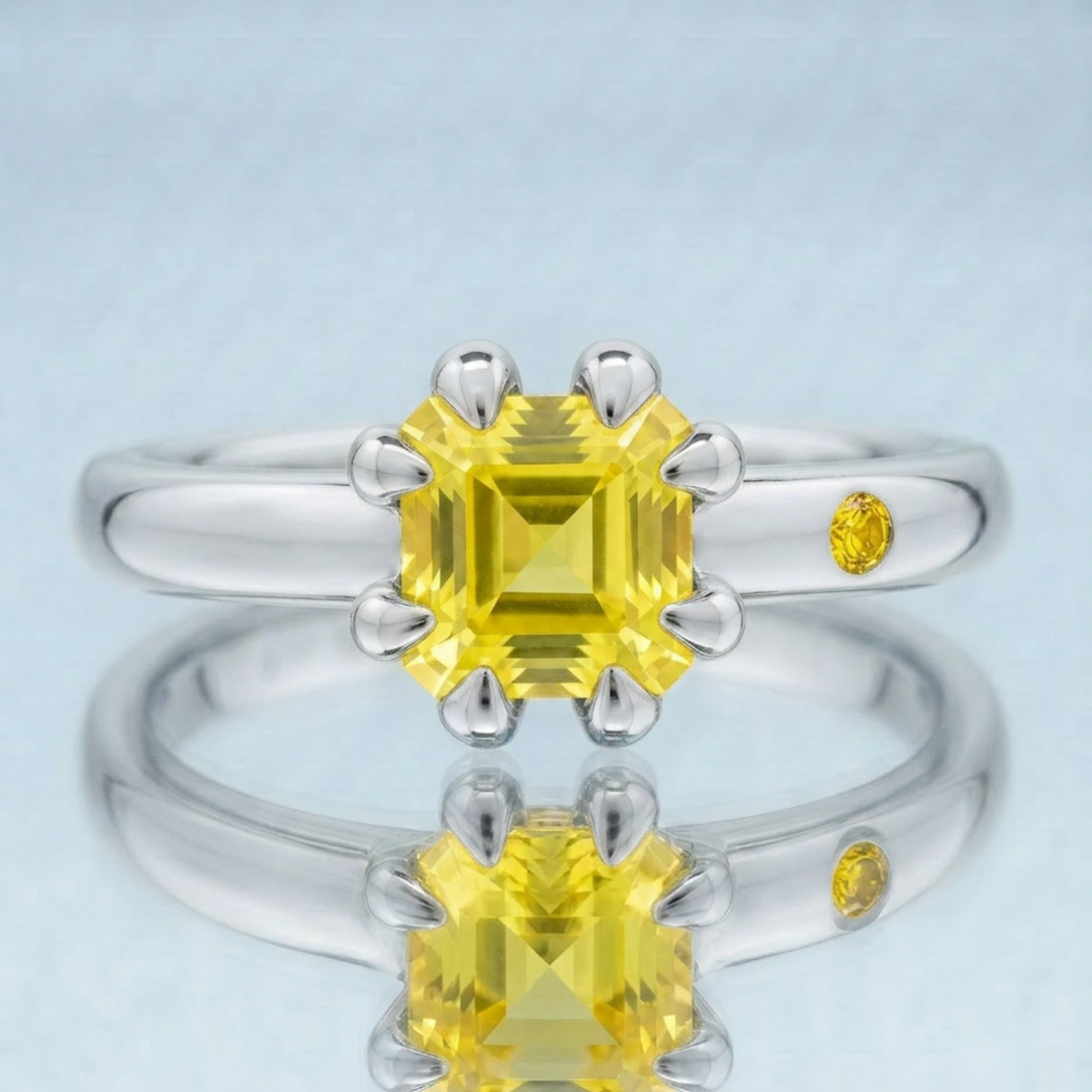 LEMON QUARTZ RING