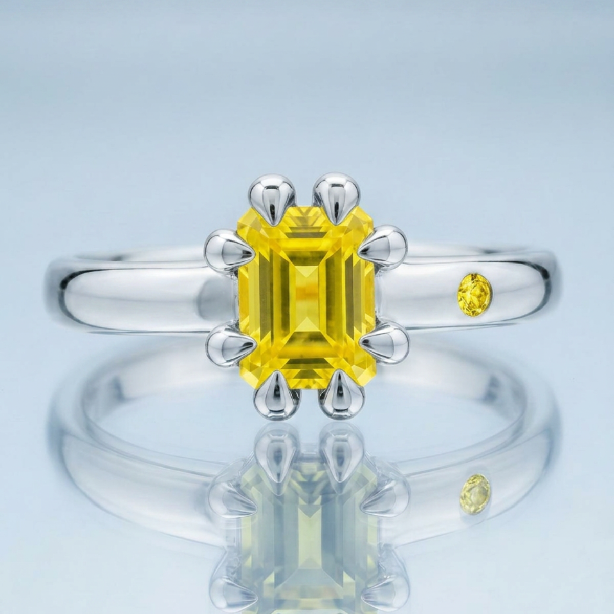 LEMON QUARTZ RING