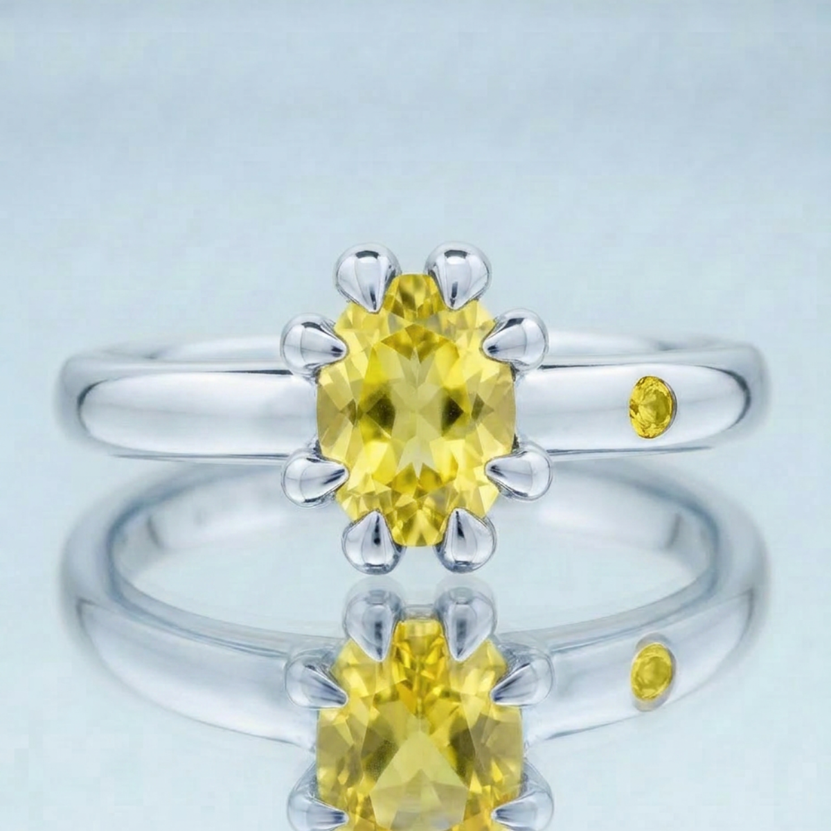 LEMON QUARTZ RING