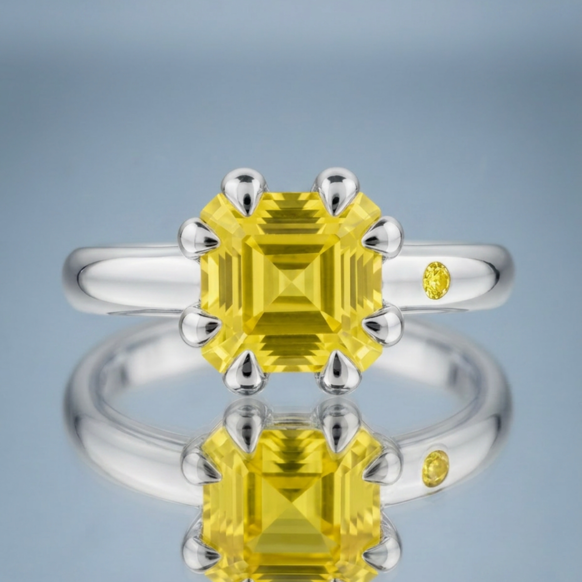 LEMON QUARTZ RING