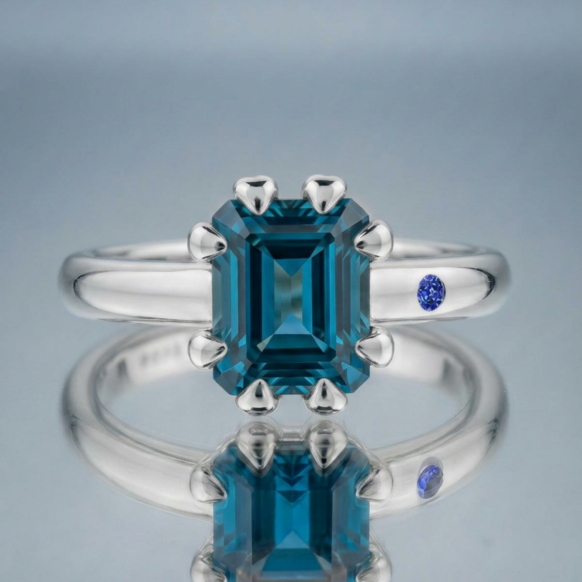 BLUE LONDON TOPAZ RING