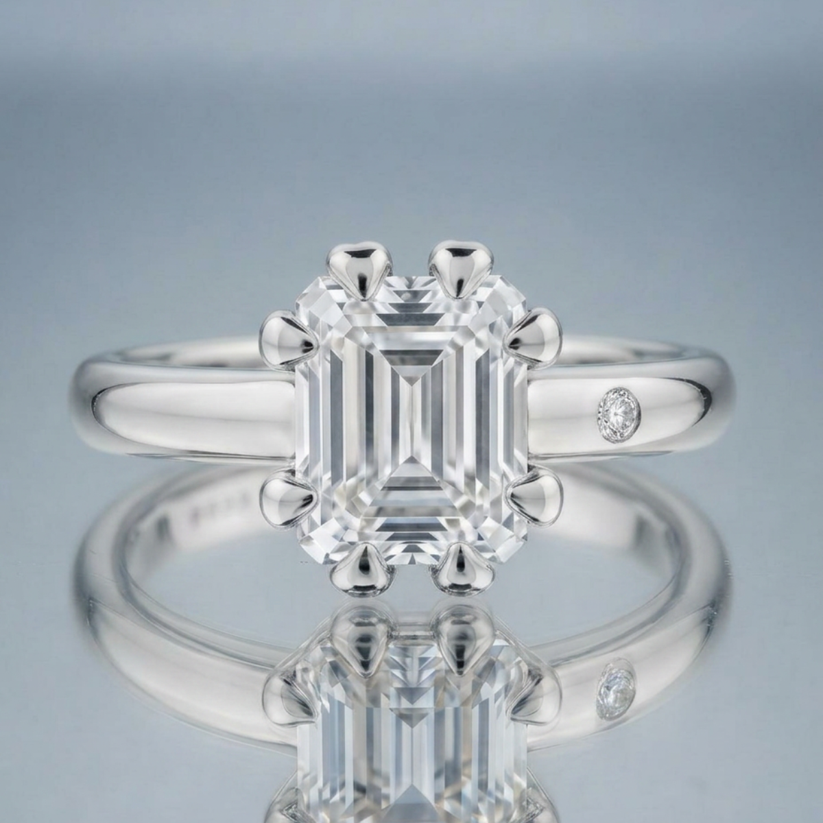WHITE TOPAZ RING