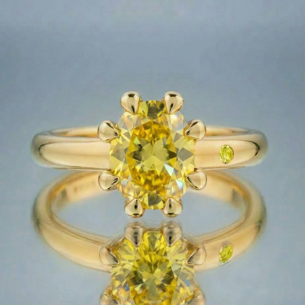 LEMON QUARTZ RING