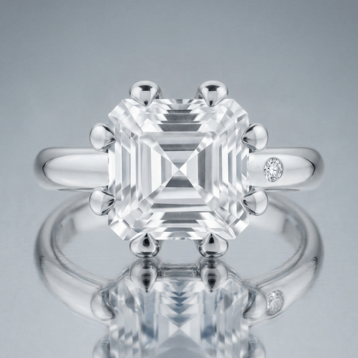 WHITE TOPAZ RING