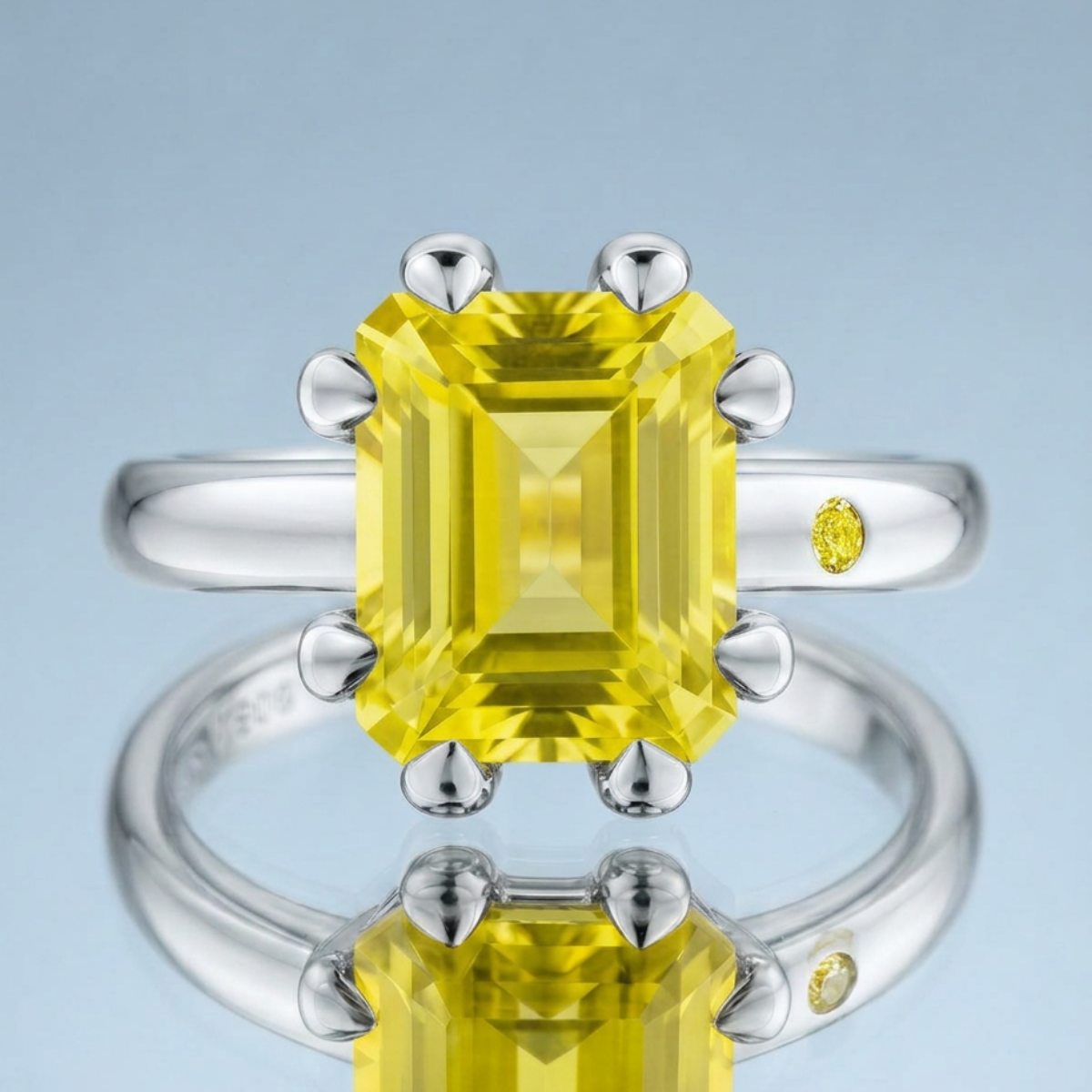 LEMON QUARTZ RING