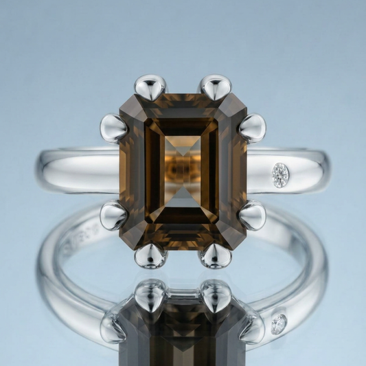 FUMÉ QUARTZ RING