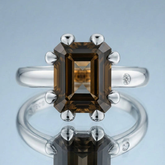 FUMÉ QUARTZ RING