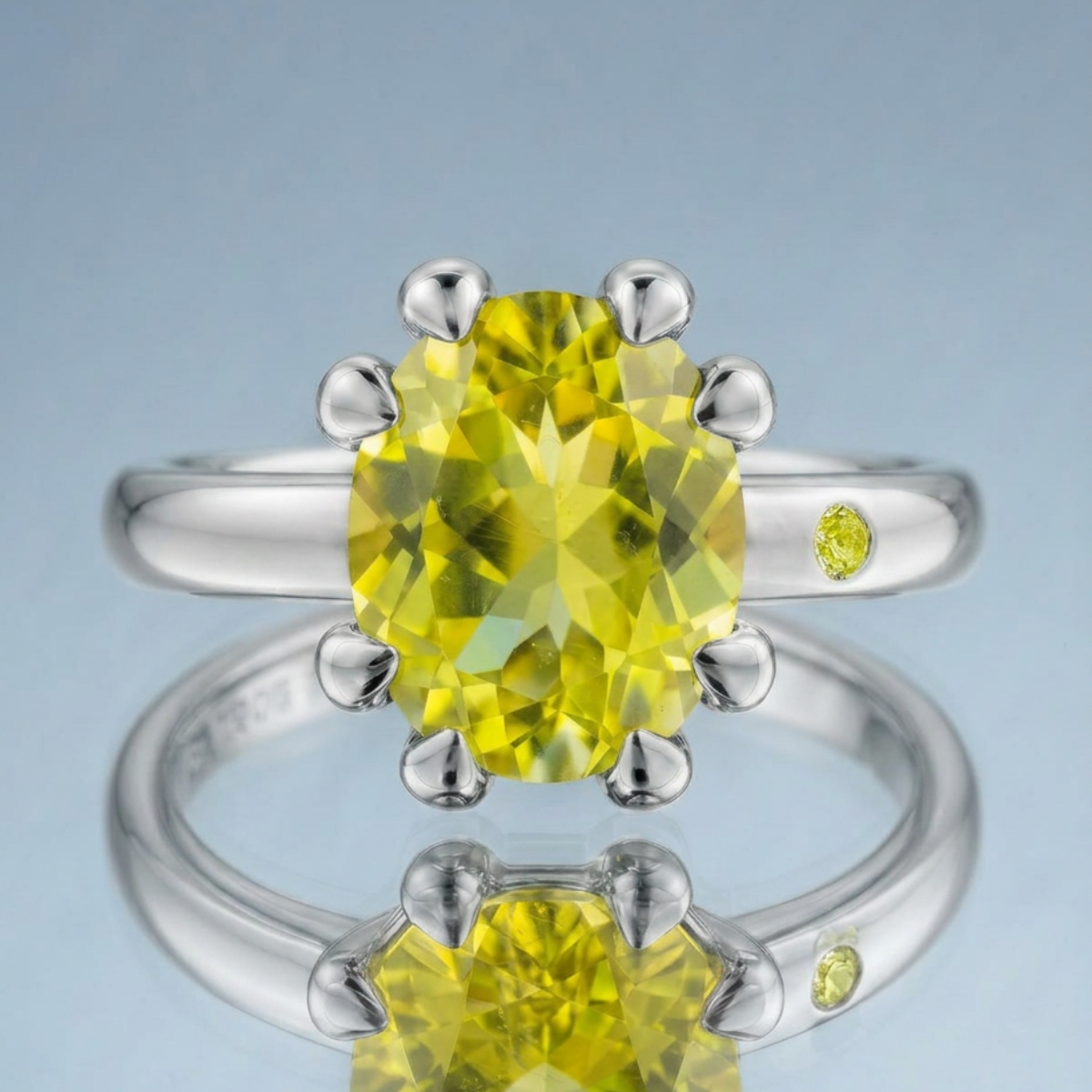 LEMON QUARTZ RING