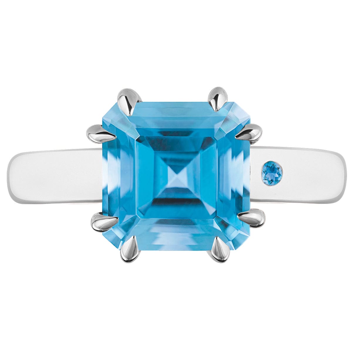 SWISS BLUE TOPAZ 3CT