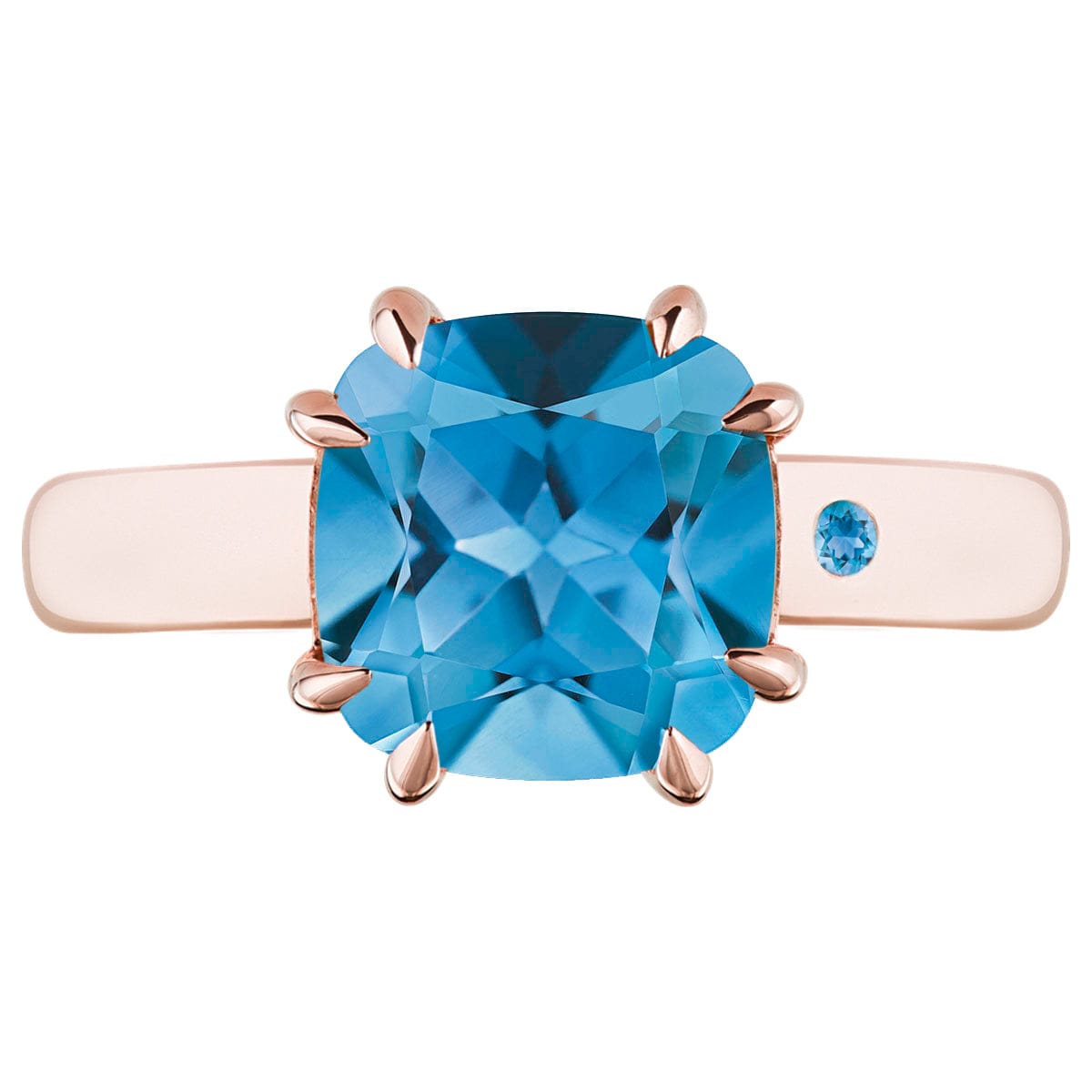 SWISS BLUE TOPAZ 3CT