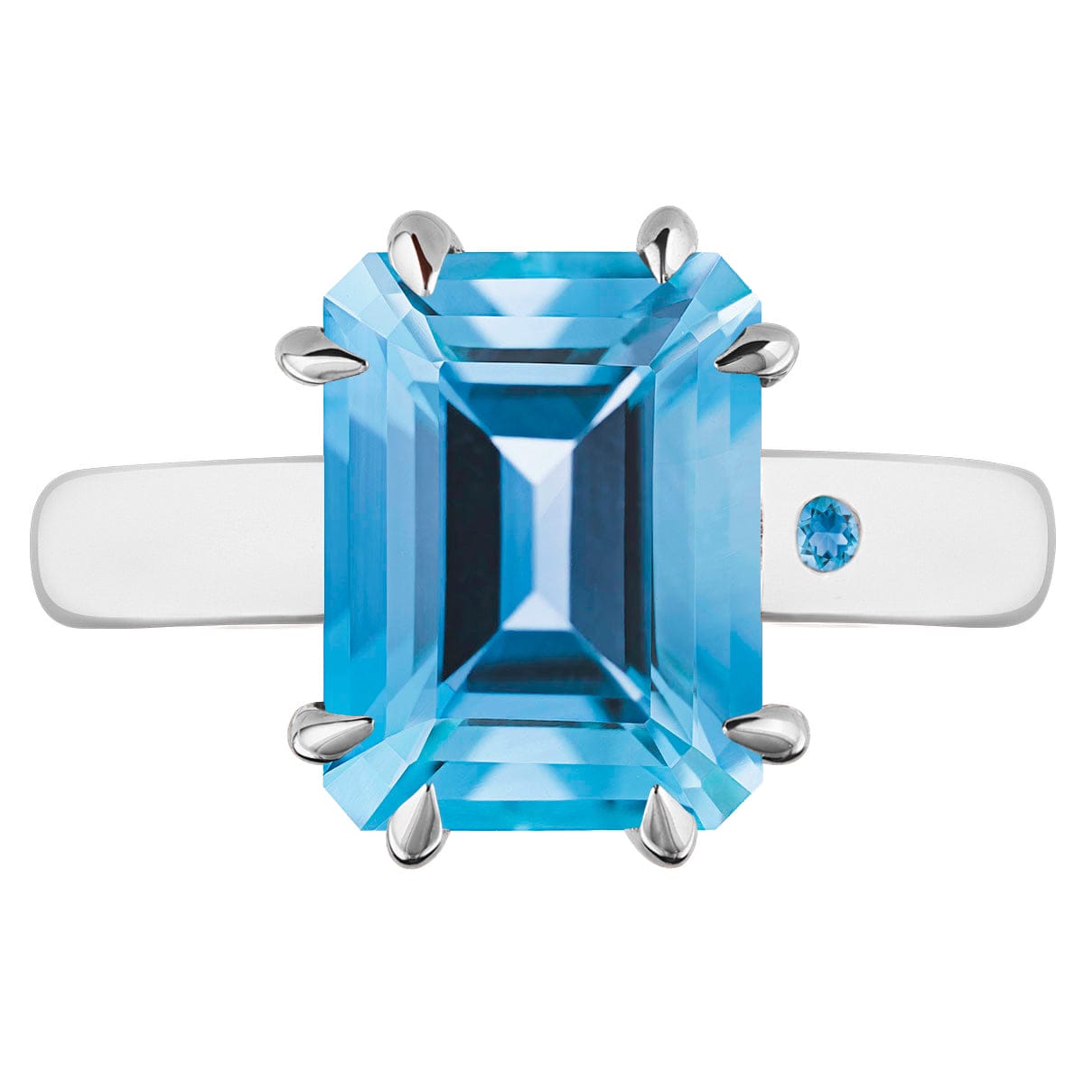 SWISS BLUE TOPAZ 3CT