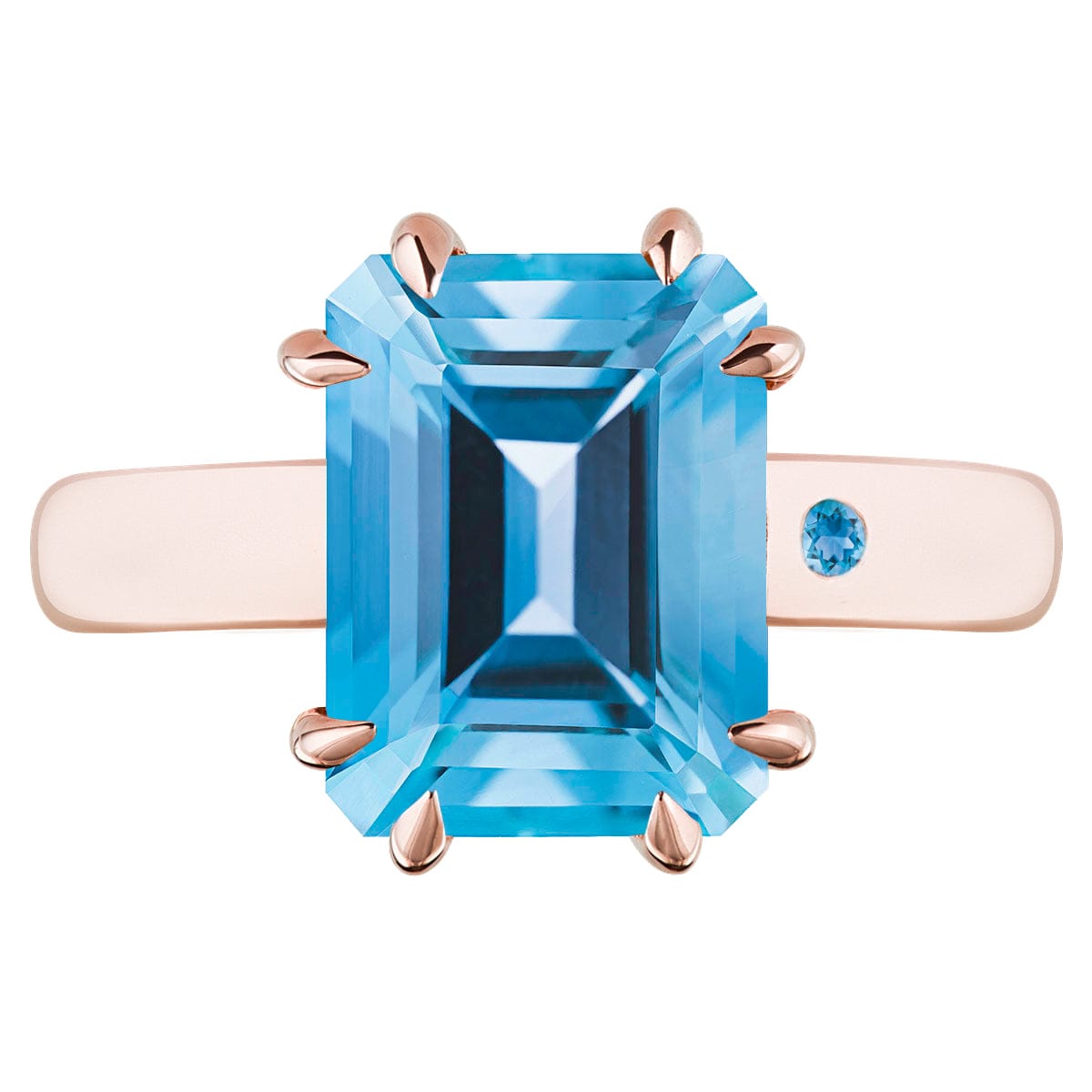 SWISS BLUE TOPAZ 3CT
