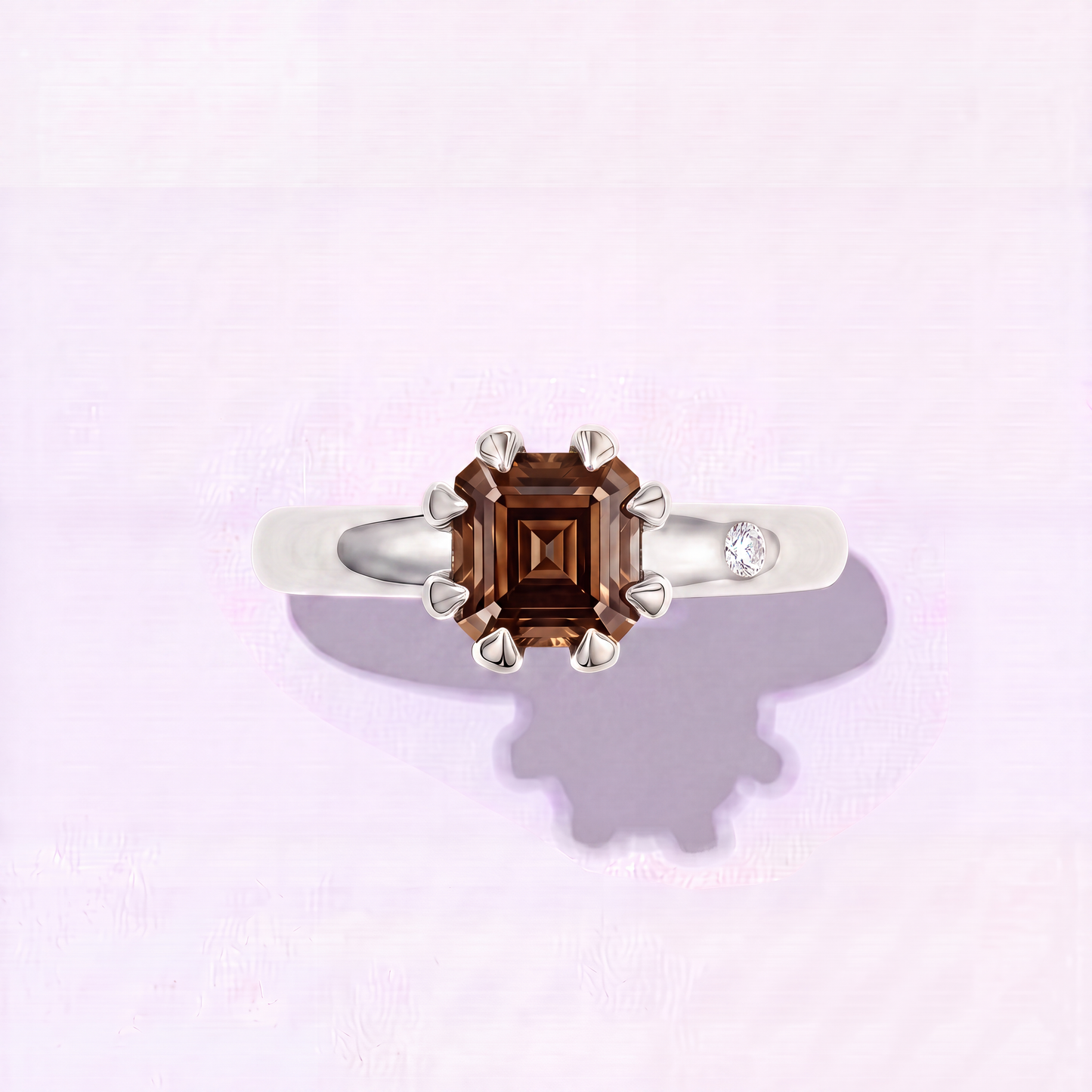 FUMÉ QUARTZ GOLD RING