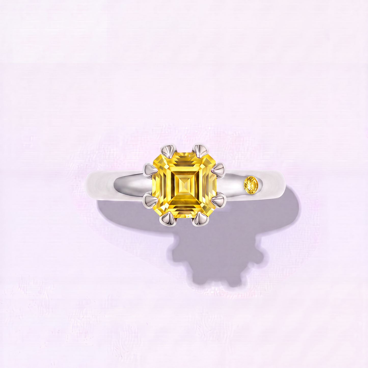 LEMON QUARTZ GOLD RING