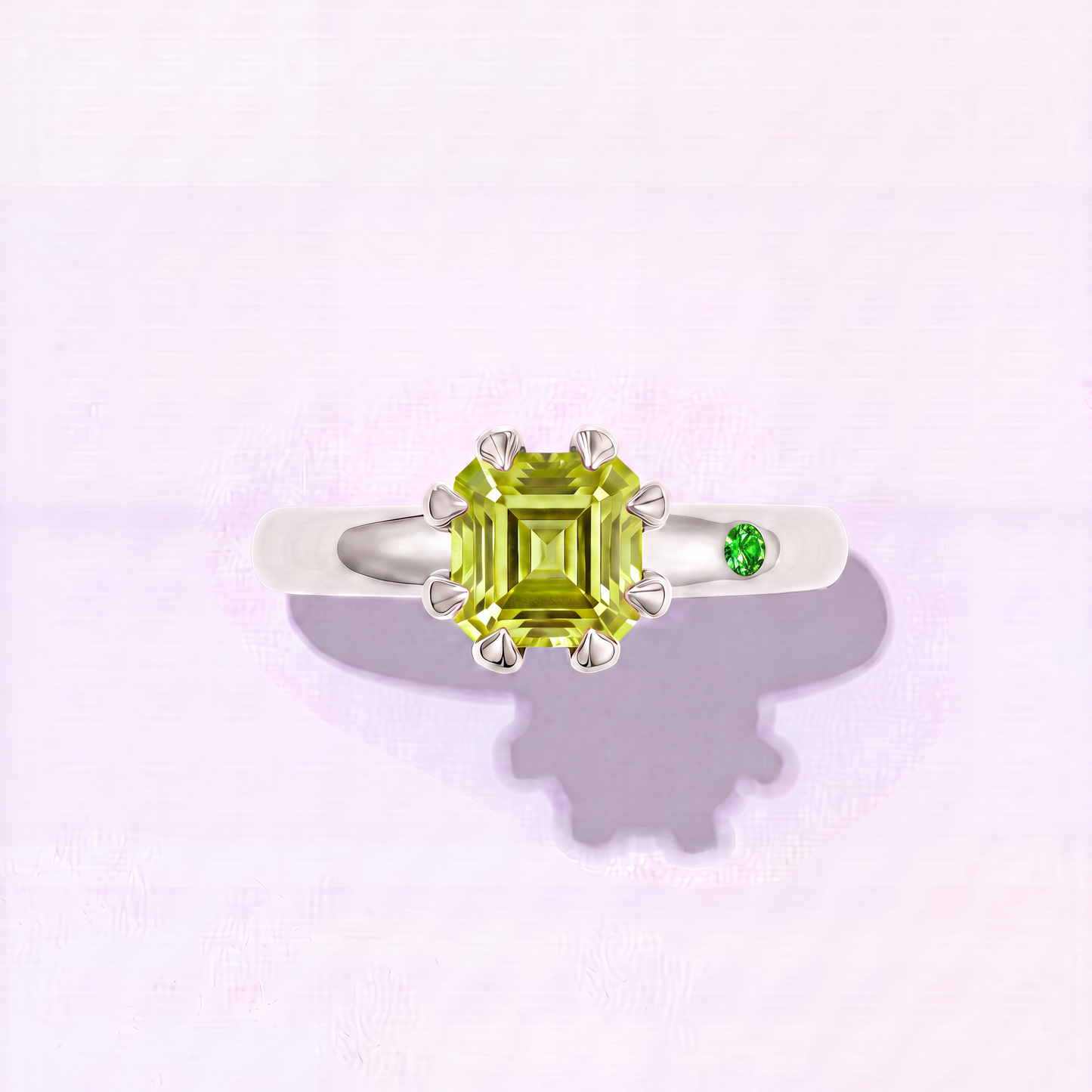 PERIDOT GOLD RING