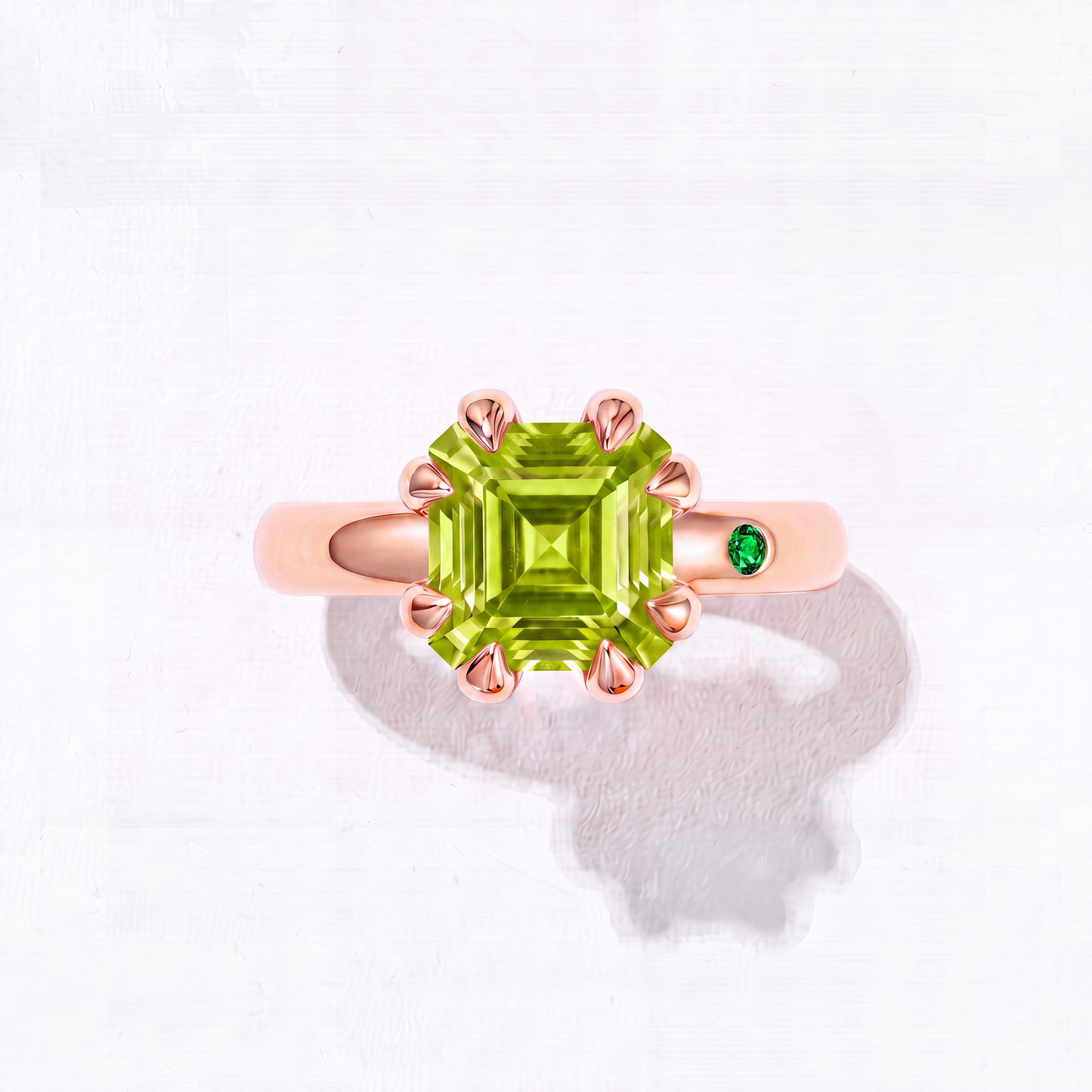 PERIDOT GOLD RING