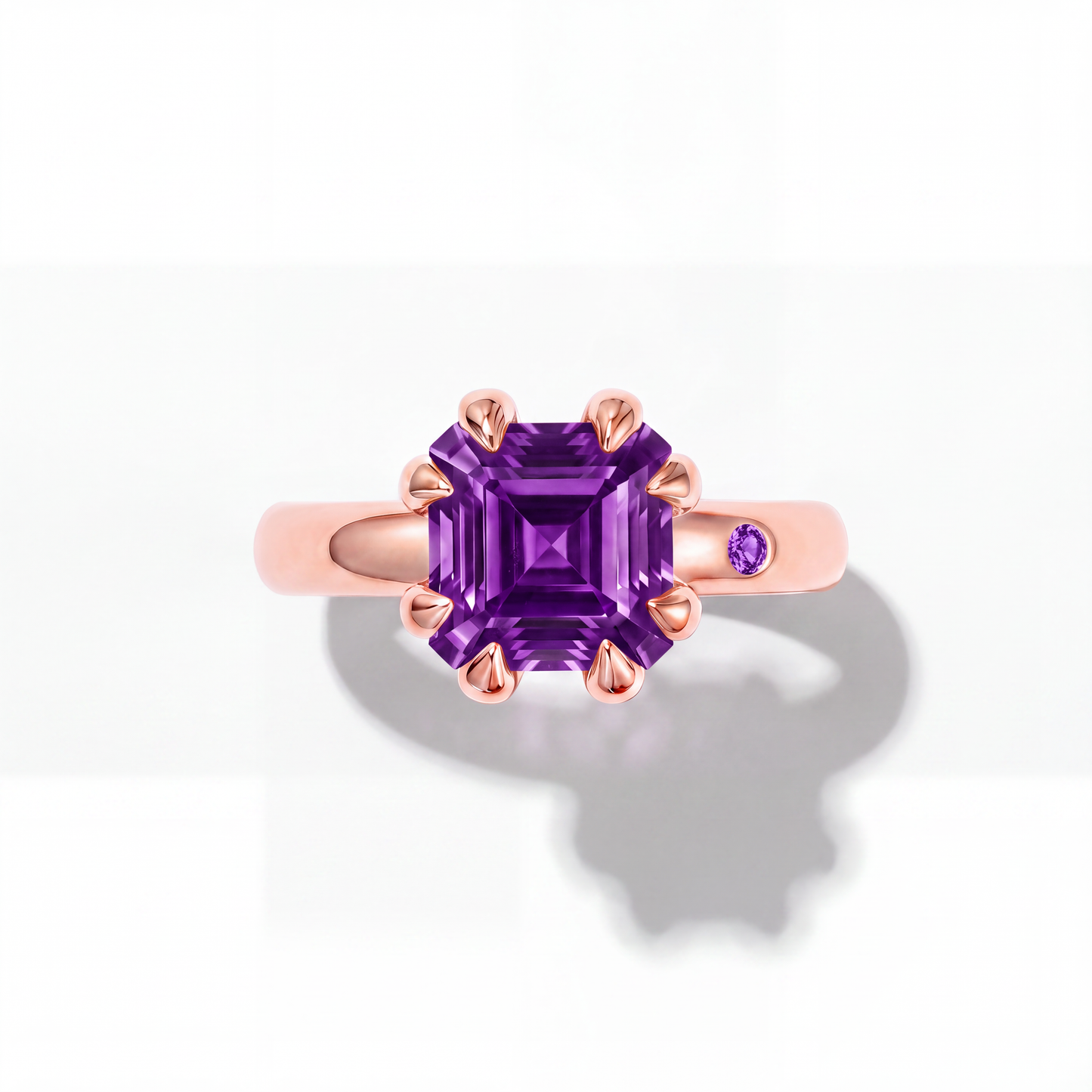AMETHYST GOLD RING