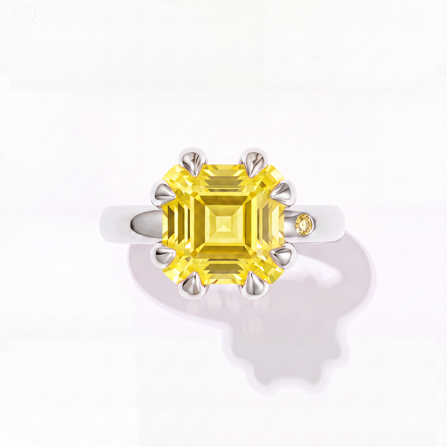 LEMON QUARTZ GOLD RING
