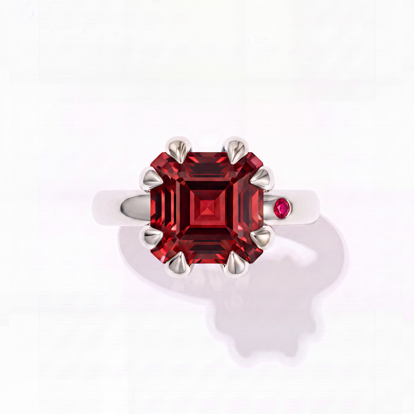 GARNET GOLD RING