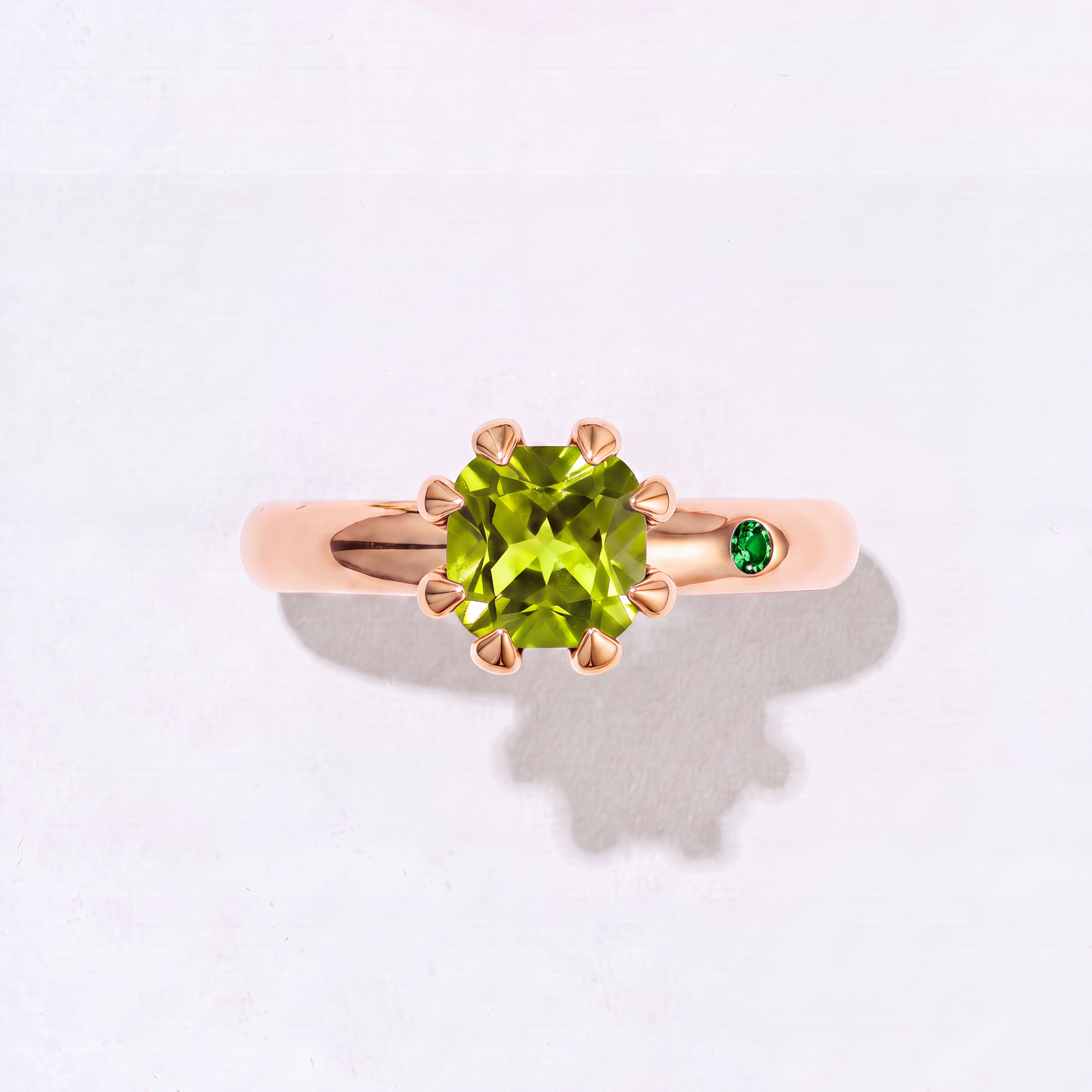 PERIDOT GOLD RING