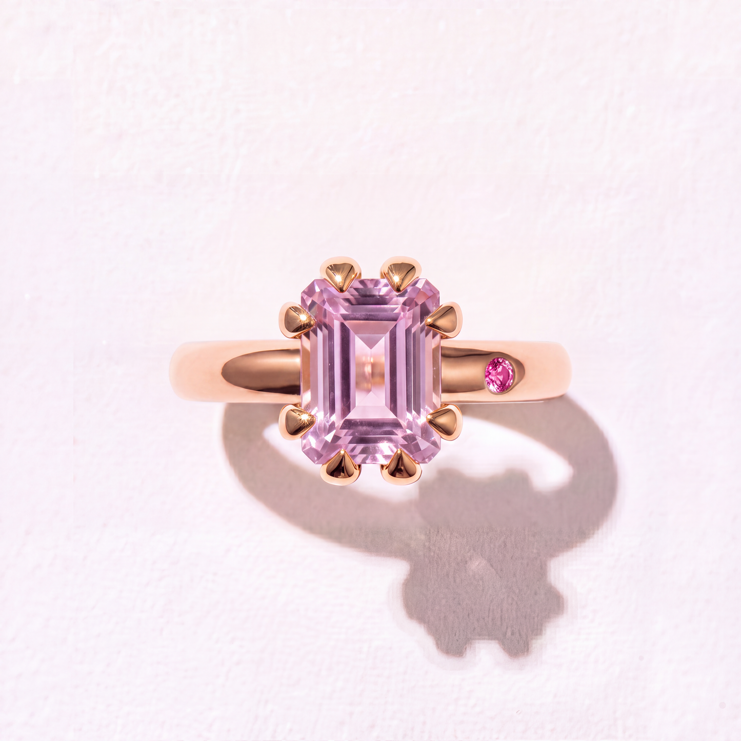 ROSE DE FRANCE GOLD RING