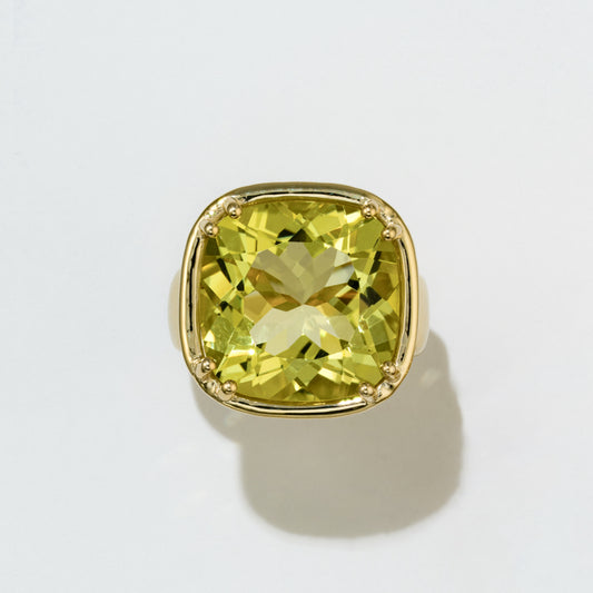 MAXI COCKTAIL RING - CUSHION CUT