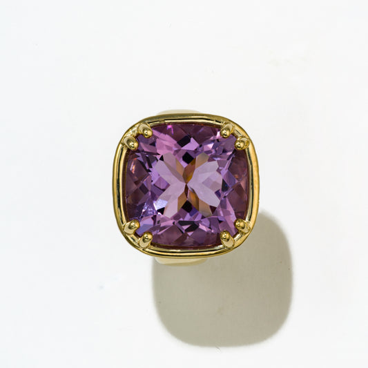 MAXI COCKTAIL RING - CUSHION CUT