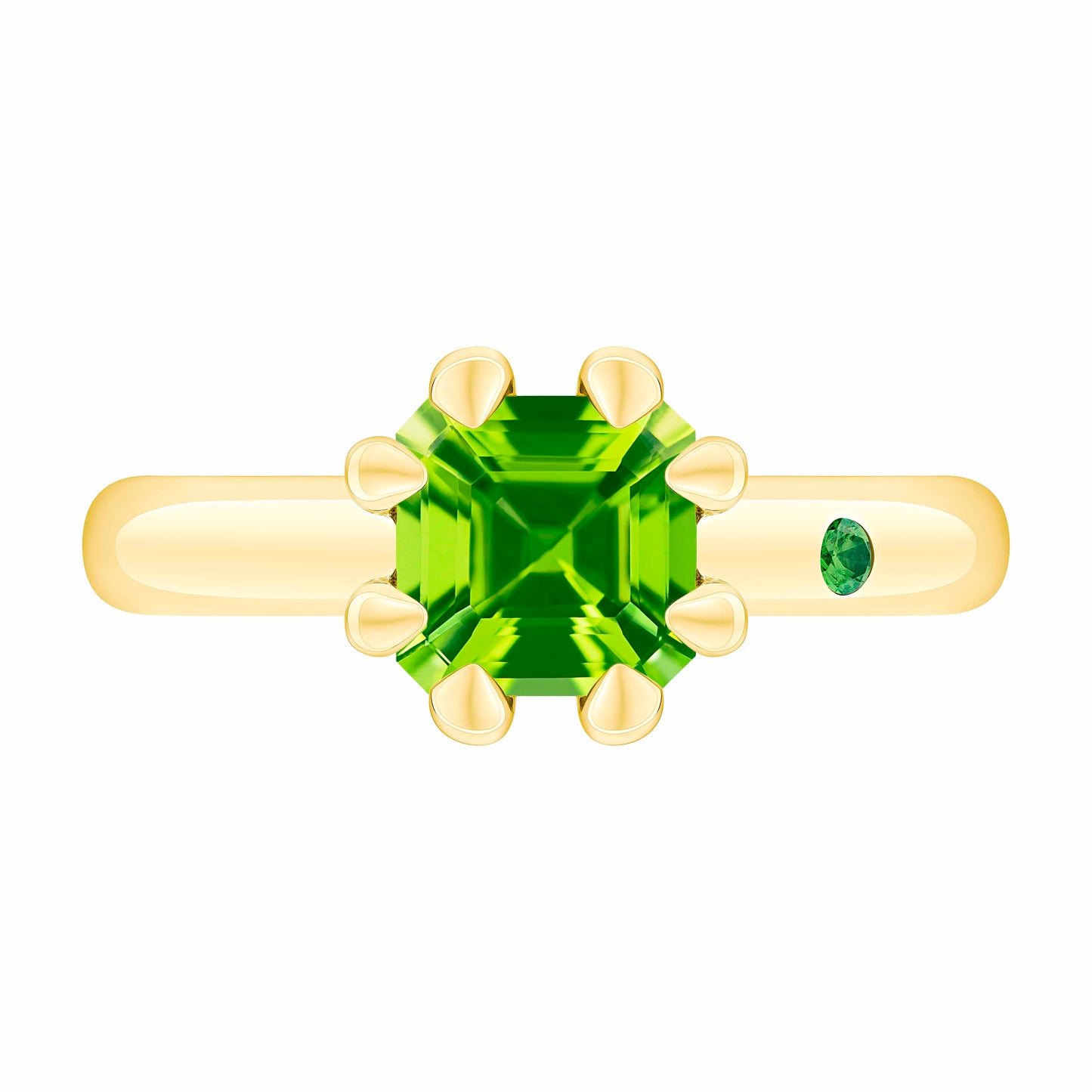 PERIDOT GOLD RING