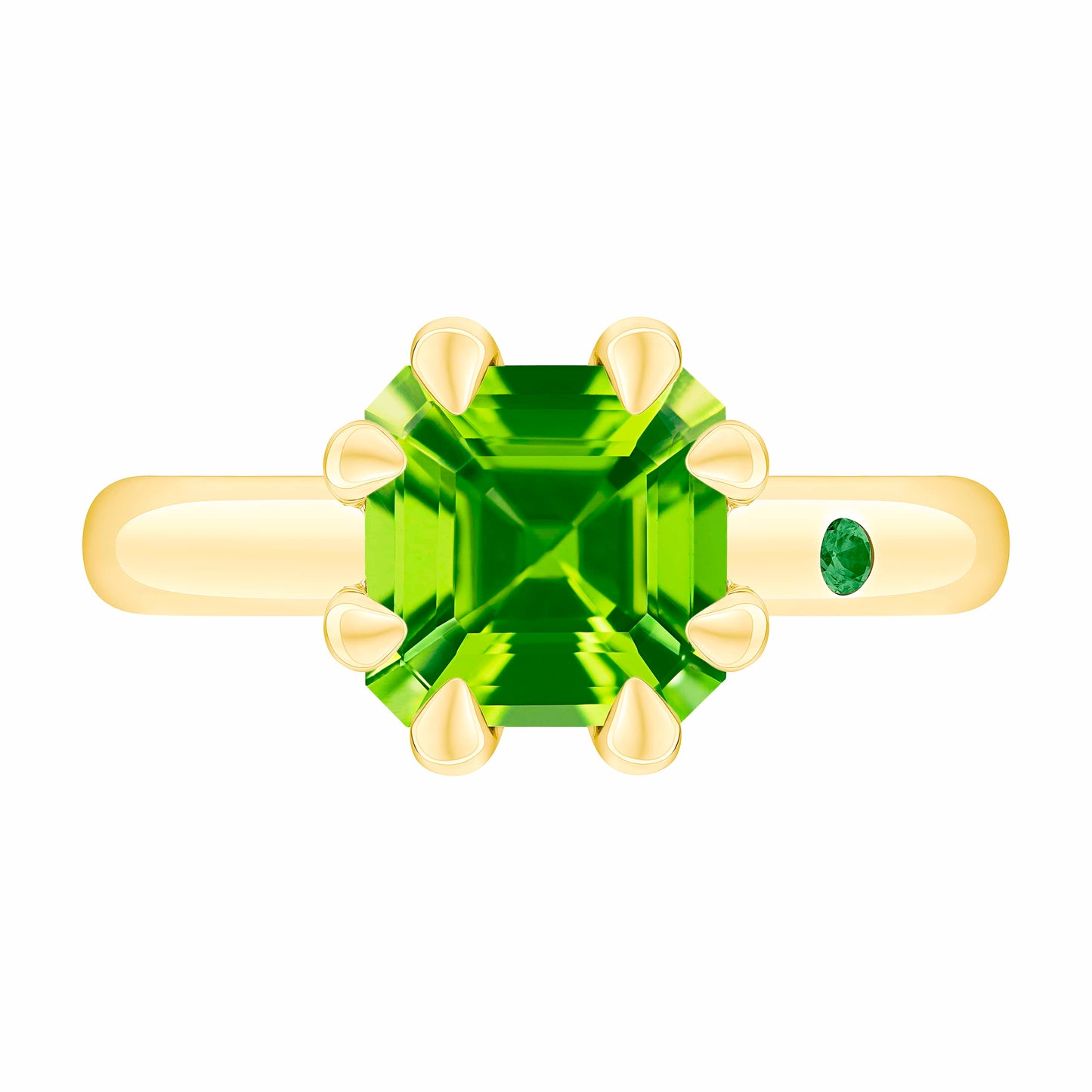 PERIDOT GOLD RING