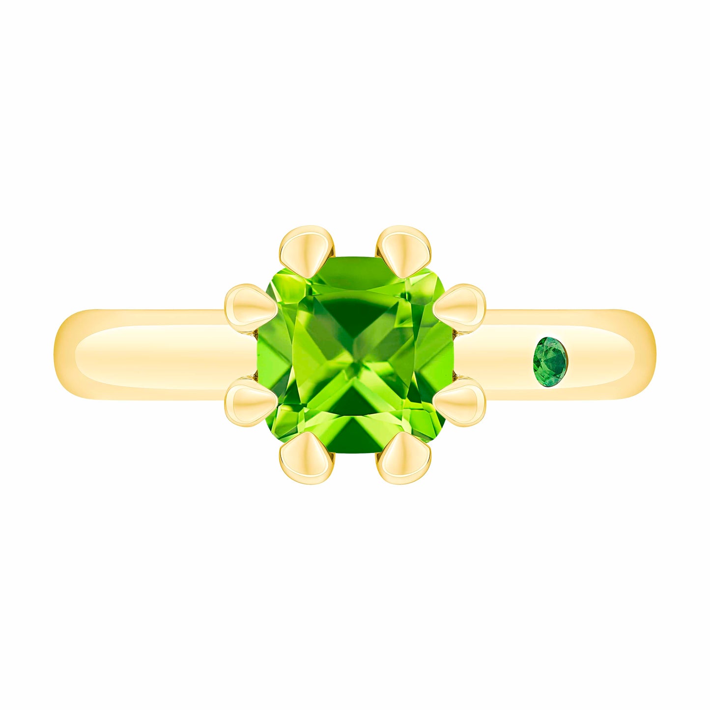 PERIDOT GOLD RING