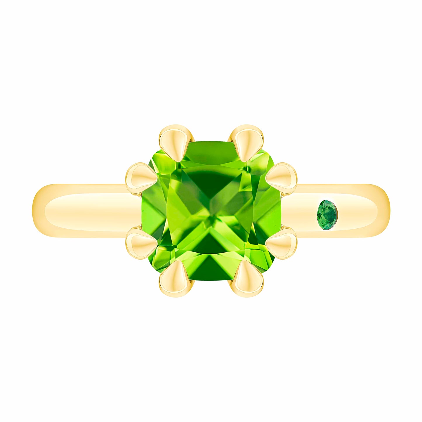 PERIDOT GOLD RING