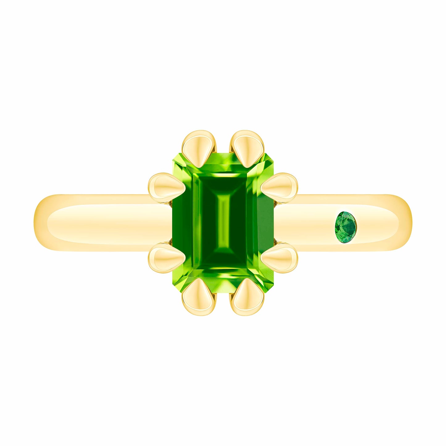 PERIDOT GOLD RING