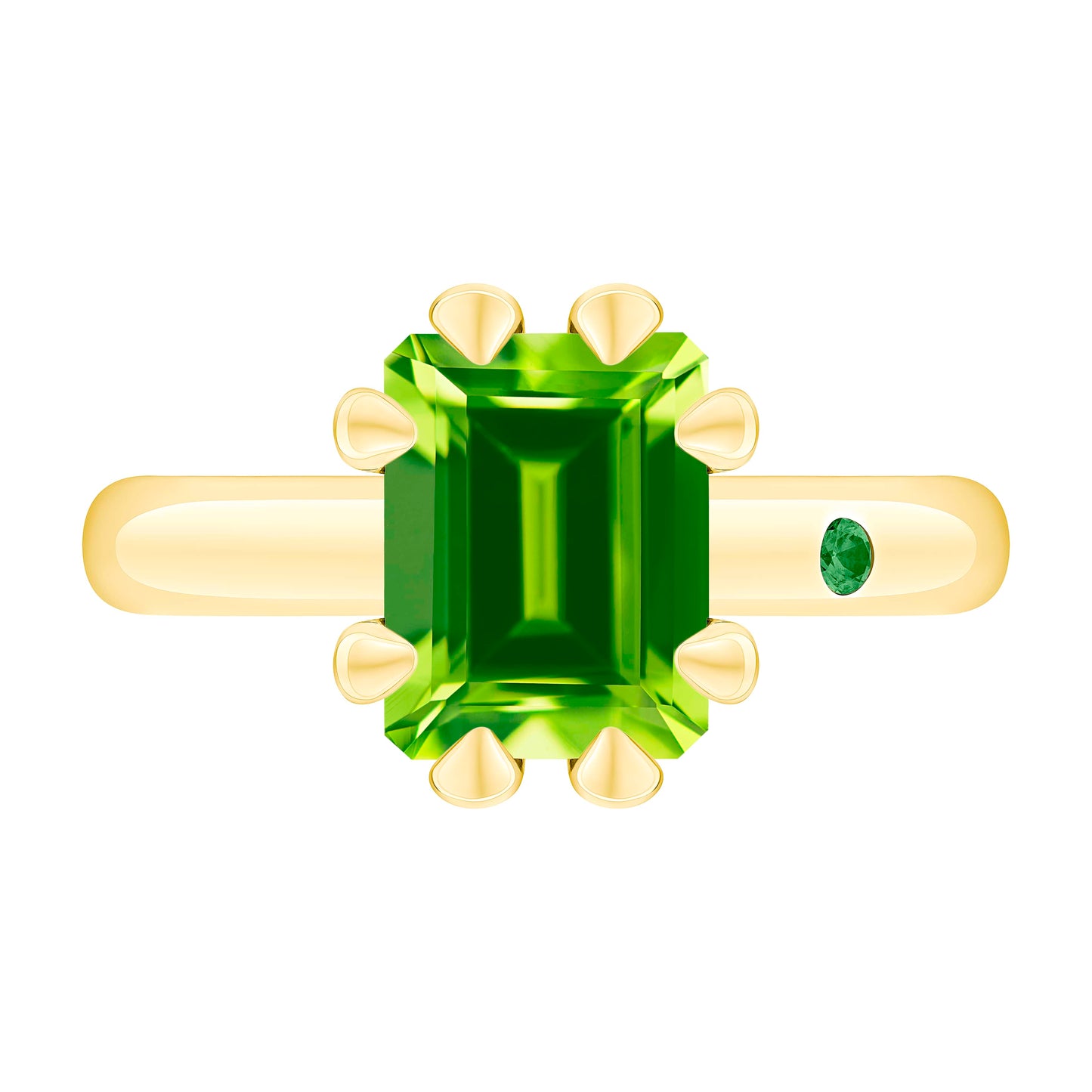 PERIDOT GOLD RING