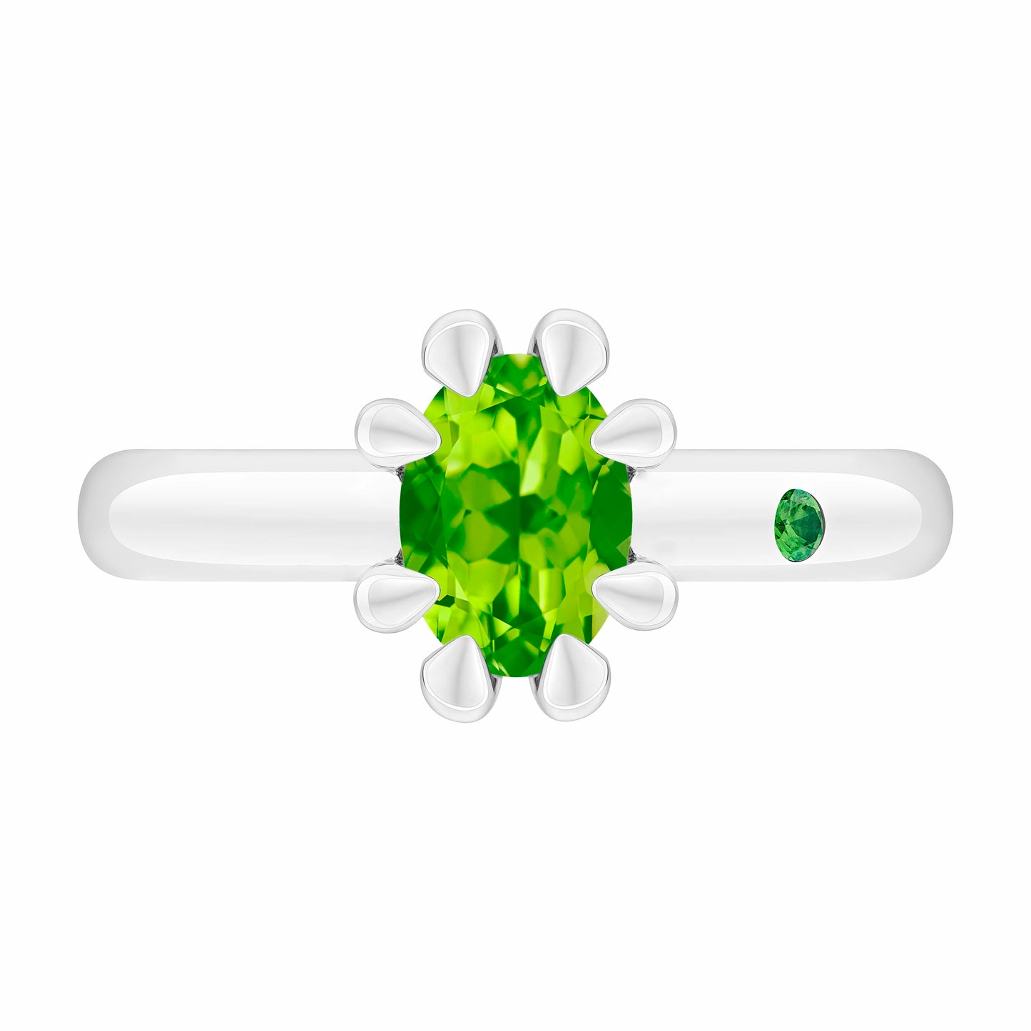 PERIDOT GOLD RING